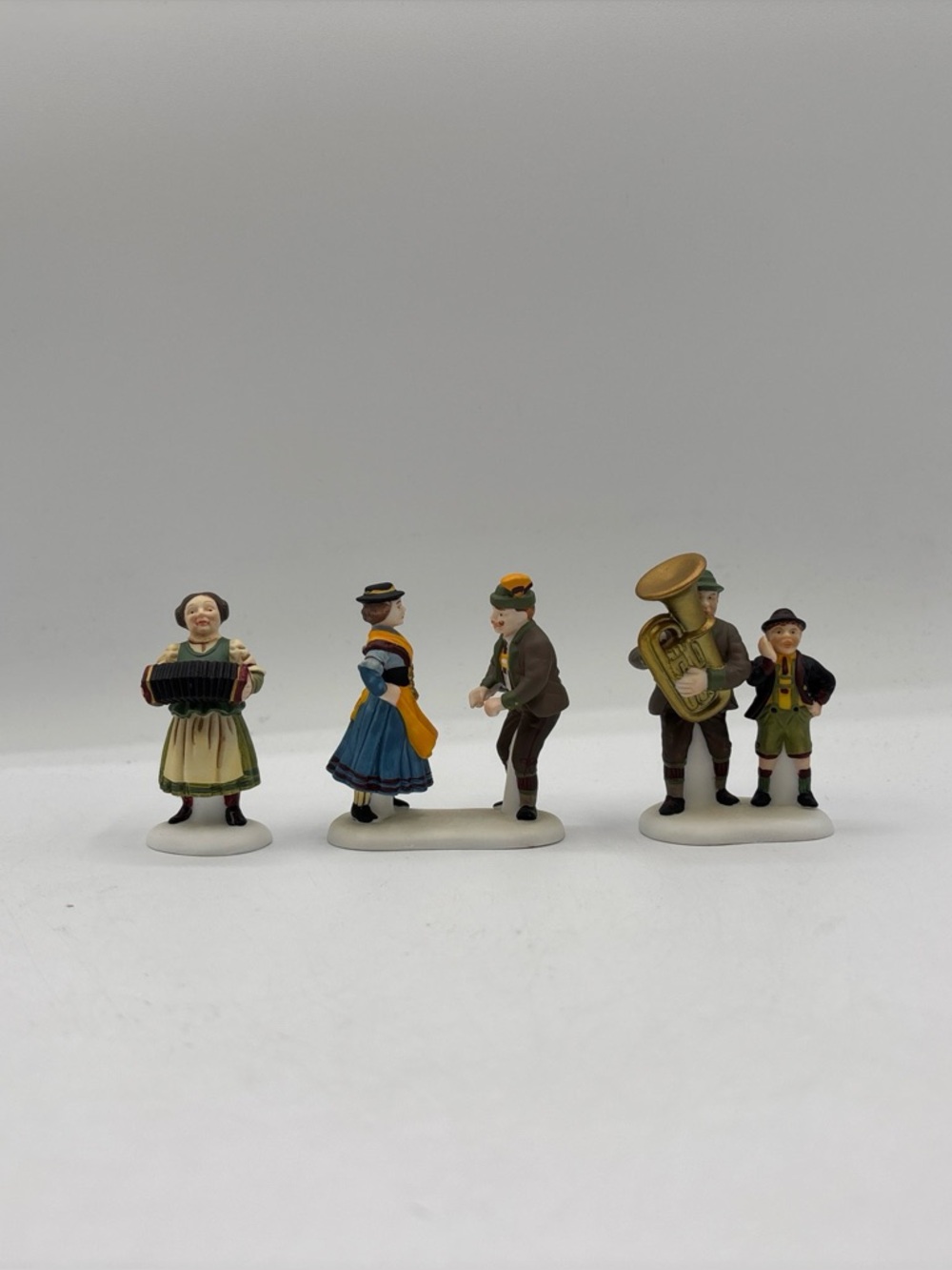 Department 56 1994 Vintage Heritage Village Collection Polka Fest Set Of 3 56073